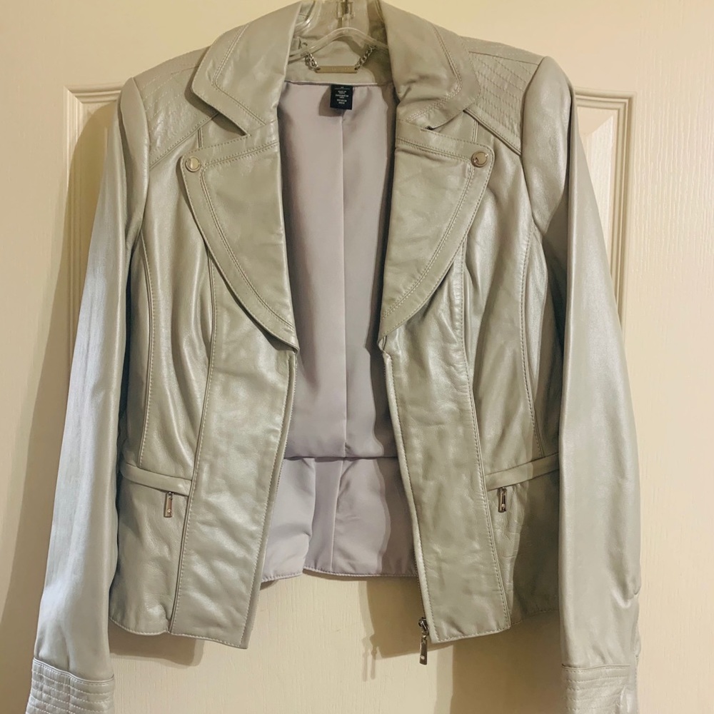 WHBM Leather Jacket